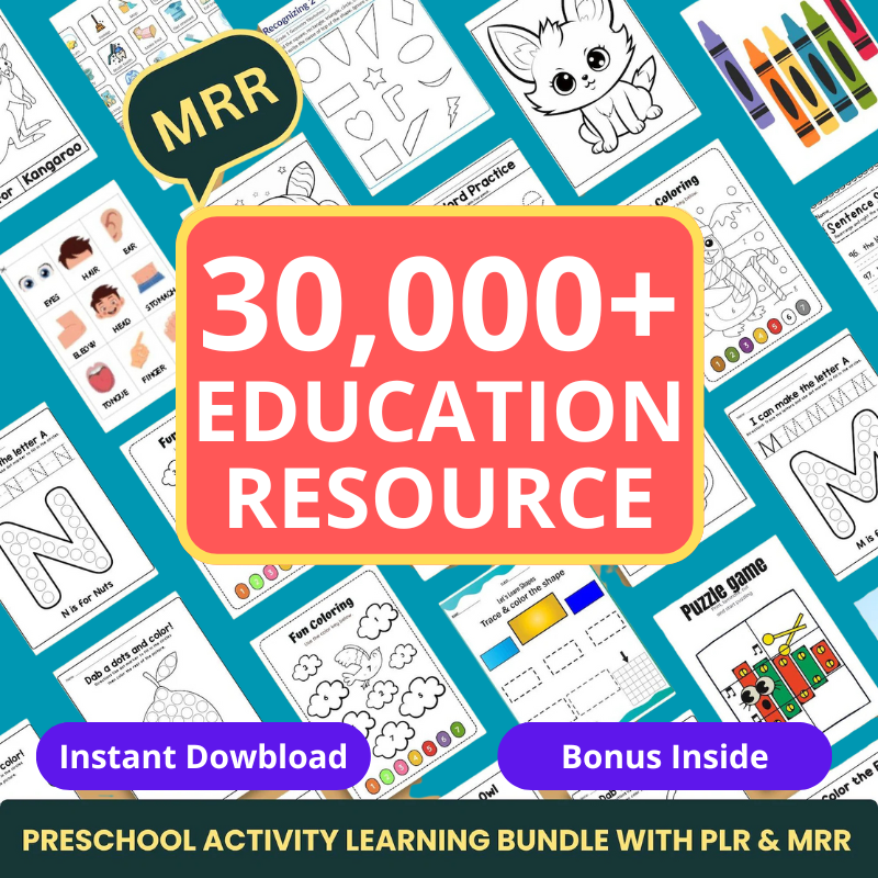 Massive Teaching Resource Bundle | 30,000+ Printables for Educators & Parents